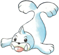 Seel en Pokémon Rojo y Verde.