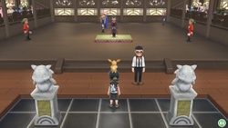 Interior del Gimnasio de Fucsia en los videojuegos