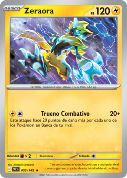Zeraora (Corona Astral TCG) - WikiDex, la enciclopedia Pokémon
