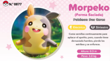 Información de Morpeko saciada