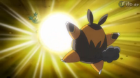 EP754 Serperior usando rayo solar.