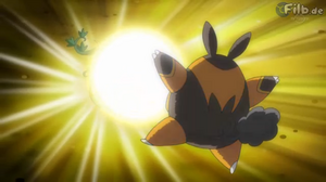 EP754 Serperior usando rayo solar.