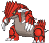 Imagen de Groudon en Pokémon X, Pokémon Y, Pokémon Rubí Omega, Pokémon Zafiro Alfa, Pokémon Sol, Pokémon Luna, Pokémon Ultrasol y Pokémon Ultraluna