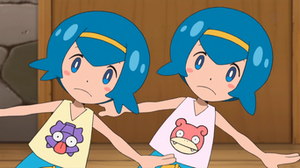 Harper y Sarah/Loles y Silvia en el EP948.