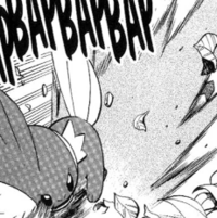 Mudkip de Ruby/Rubí usando bofetón lodo.