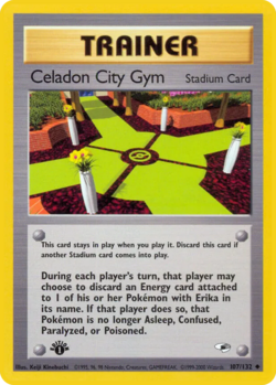 Carta Celadon City Gym