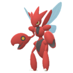 Imagen de Scizor hembra en Pokémon Diamante Brillante y Pokémon Perla Reluciente
