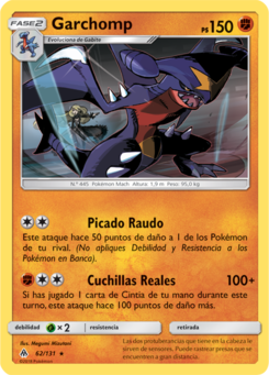 Carta de Garchomp