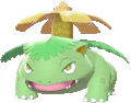 Imagen de Venusaur variocolor hembra en Pokémon Espada y Pokémon Escudo
