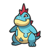 Icono de Croconaw en Pokémon HOME (v. 3.0.0)