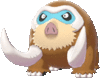 Imagen de Mamoswine macho en Pokémon Espada y Pokémon Escudo