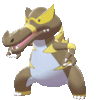 Imagen de Krookodile variocolor en Pokémon Espada y Pokémon Escudo