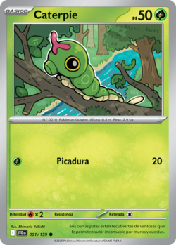 Carta de Caterpie