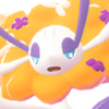 Icono de Florges flor naranja variocolor en Leyendas Pokémon: Z-A
