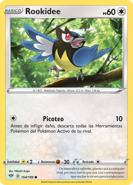 Archivo:Rookidee (Oscuridad Incandescente TCG).png