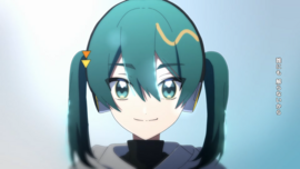 Segunda apariencia de Miku en JUVENILE