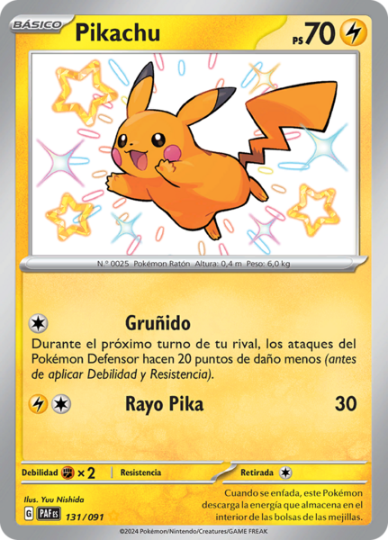 Archivo:Pikachu (Destinos de Paldea 131 TCG).png