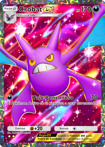 Crobat ex (Saber Marino y Celeste TCG Pocket) - WikiDex, la ...