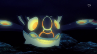 Kyogre primigenio en el Especial Pokémon Megaevolución.