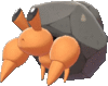 Imagen de Dwebble en Pokémon Espada y Pokémon Escudo