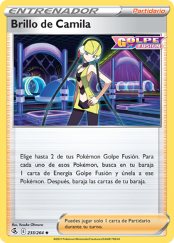 Carta Brillo de Camila