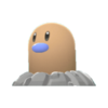 Imagen de Diglett variocolor en Pokémon Diamante Brillante y Pokémon Perla Reluciente