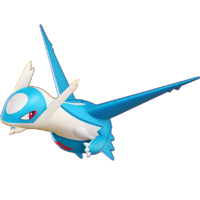 Latios en Pokémon UNITE.