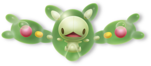 Reuniclus en PokéPark 2: Un mundo de ilusiones.