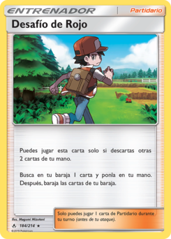 Carta Desafío de Rojo