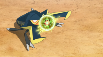 Vikavolt de Sophocles/Chris usando electrocañón.