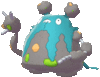 Imagen de Garbodor variocolor en Pokémon Espada y Pokémon Escudo