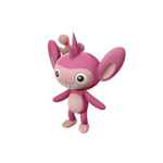 Imagen de Aipom variocolor hembra en Leyendas Pokémon: Arceus