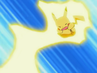Pikachu de Ash Impactrueno/Rayo.