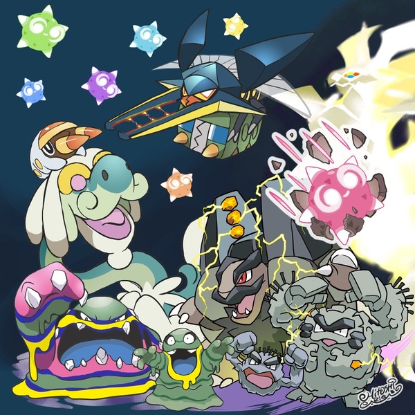 Archivo:Pokémon diseñados por Hitoshi Ariga.jpg
