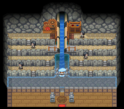 Interior del Gimnasio de Orquídea en los videojuegos