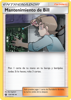 Carta Mantenimiento de Bill