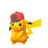 Pikachu con gorra de Lucho