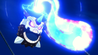 Mega-Glalie usando liofilización.