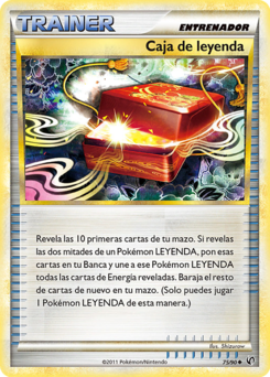 Carta Caja de leyenda