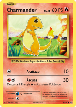 Carta de Charmander
