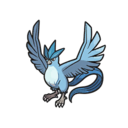 Icono de Articuno en Pokémon Escarlata y Púrpura
