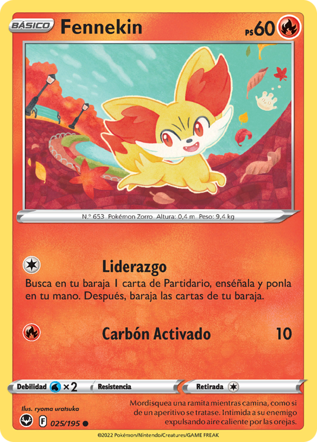 Fennekin (Tempestad Plateada TCG) - WikiDex, la enciclopedia Pokémon