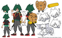 Bocetos del diseño de Ult