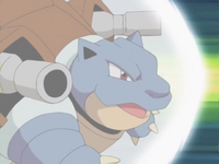 Blastoise usando cabezazo.