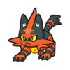 Icono de Torracat en Pokémon HOME (v. 3.2.1)