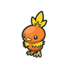 Icono de Torchic en Pokémon HOME (v. 3.2.1)