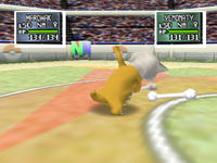 Huesomerang en Pokémon Stadium 2.