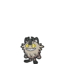 Icono de Meowth de Galar en Pokémon Escarlata y Púrpura