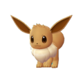Imagen de Eevee en Pokémon: Let's Go, Pikachu! y Pokémon: Let's Go, Eevee!
