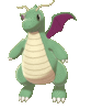 Imagen de Dragonite variocolor en Pokémon Espada y Pokémon Escudo